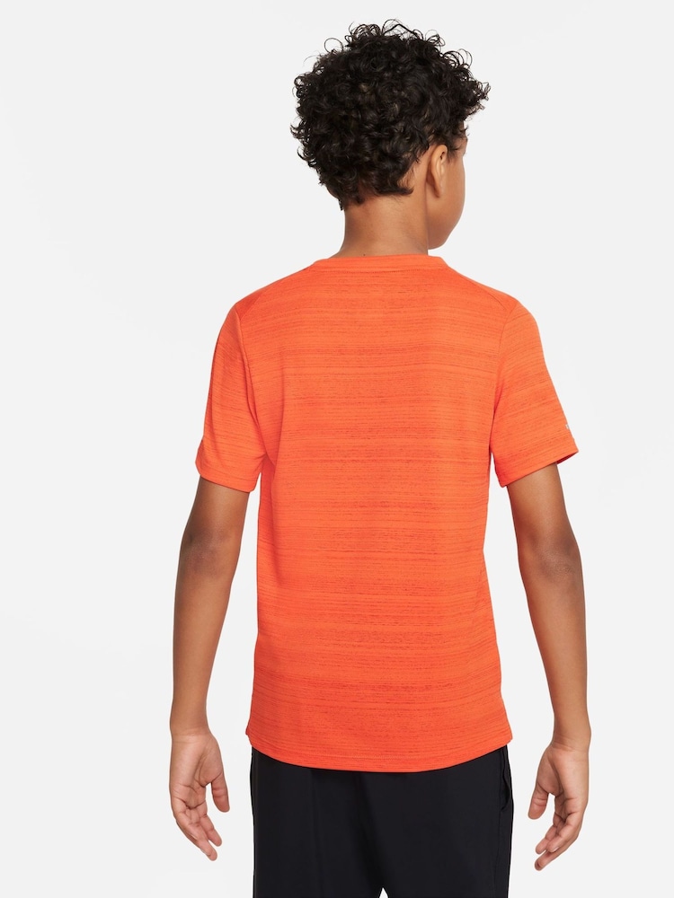 Picante rdeča - Trening majica Nike Dri-FIT Miler - Slika 2 iz 5