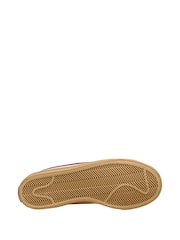 Nike White/Burgundy Team Red Youth Court Legacy Trainers - Image 4 of 4