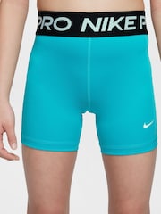 Nike Cactus Blue 3 Inch Dri-FIT Pro Shorts - Image 3 of 6