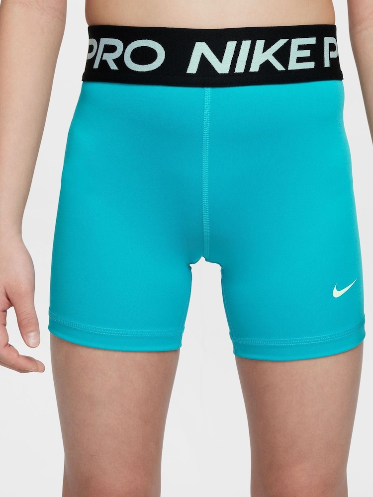 Nike Cactus Blue 3 Inch Dri-FIT Pro Shorts - Image 3 of 6