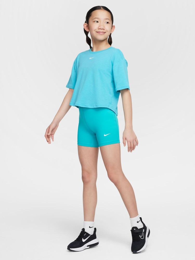 Nike Cactus Blue 3 Inch Dri-FIT Pro Shorts - Image 6 of 6