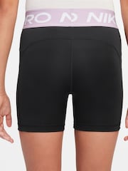 Nike Black Doll Lilac 3 Inch Dri-FIT Pro Shorts - Image 2 of 3