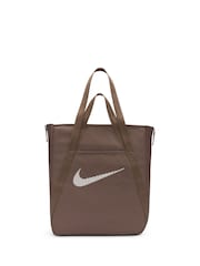 Nike Mink Brown Gym Tote Bag 28L - Image 1 of 9