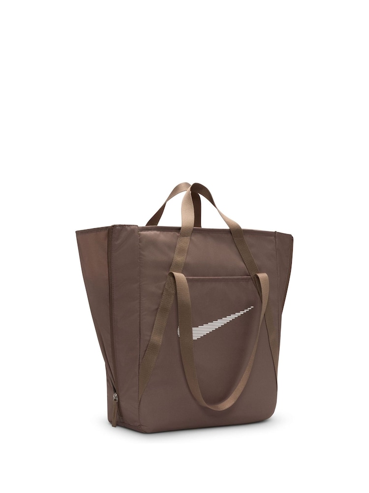 Nike Mink Brown Gym Tote Bag 28L - Image 3 of 9