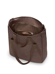 Nike Mink Brown Gym Tote Bag 28L - Image 6 of 9