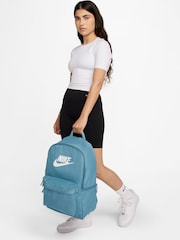 Nike Smokey Blue Heritage Backpack - Image 8 of 8