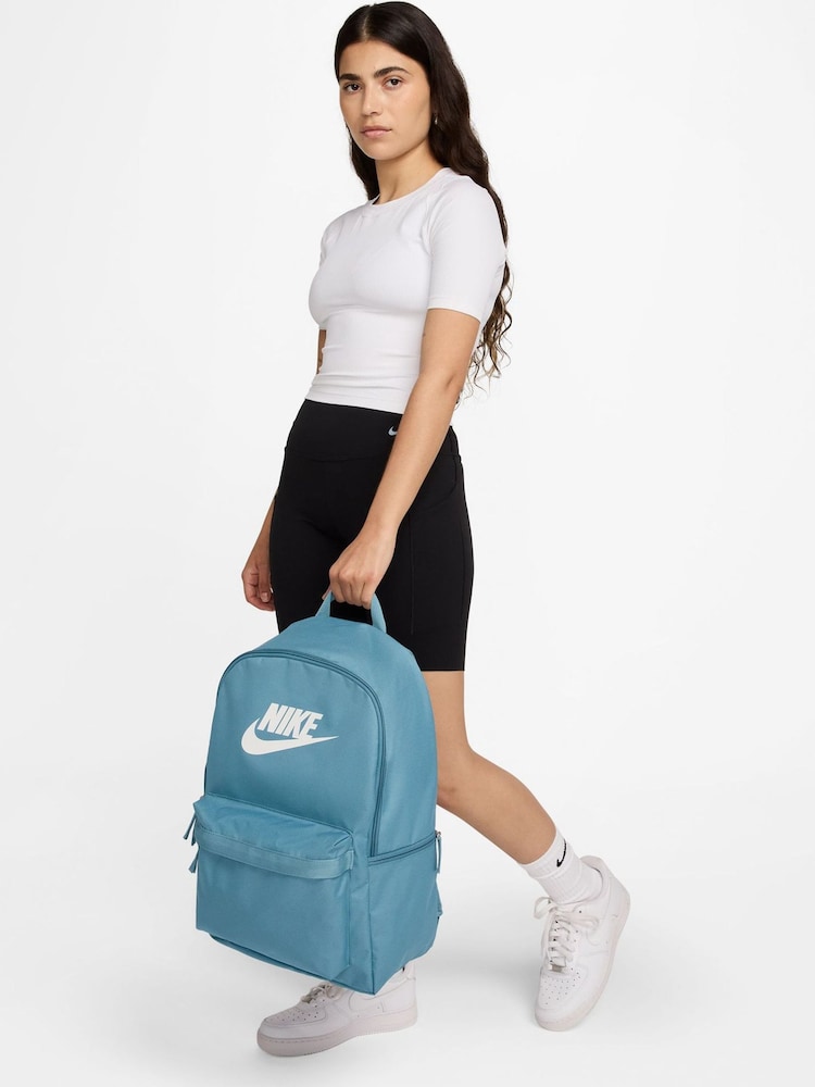 Nike Smokey Blue Heritage Backpack - Image 8 of 8