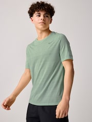 Nike Steam Green Dri-FIT Miler Training Top - Image 1 of 3