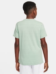 Nike Steam Green Dri-FIT Miler Training Top - Image 3 of 3
