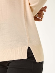 Roman Natural Plain Soft Crew Neck Jumper - Image 5 of 5