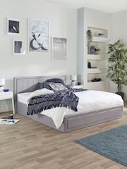 Aspire Furniture Grey Cotswold End Lift Ottoman Storage Bed - Image 1 of 5