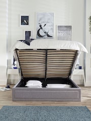 Aspire Furniture Grey Cotswold End Lift Ottoman Storage Bed - Image 4 of 5