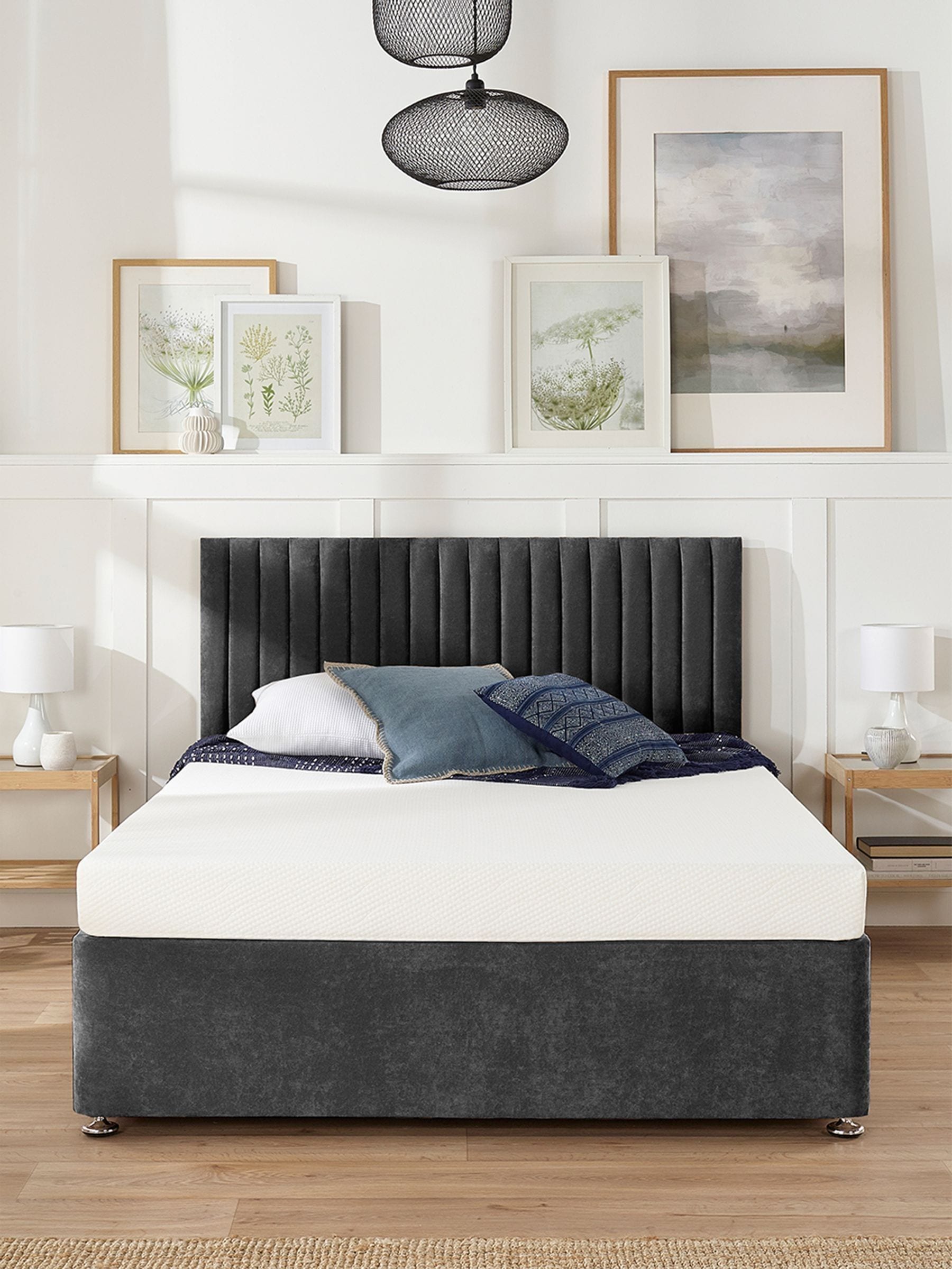Aspire Furniture Essentials 10cm Memory Foam Mattress - White - Single - Image 6