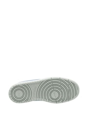 Nike White/Blue Grey Youth Court Borough Low Recraft Trainers - Image 4 of 4