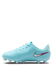 Nike Blue Kids Tiempo Legend 10 Academy Multi Ground Football Boots - Image 4 of 11