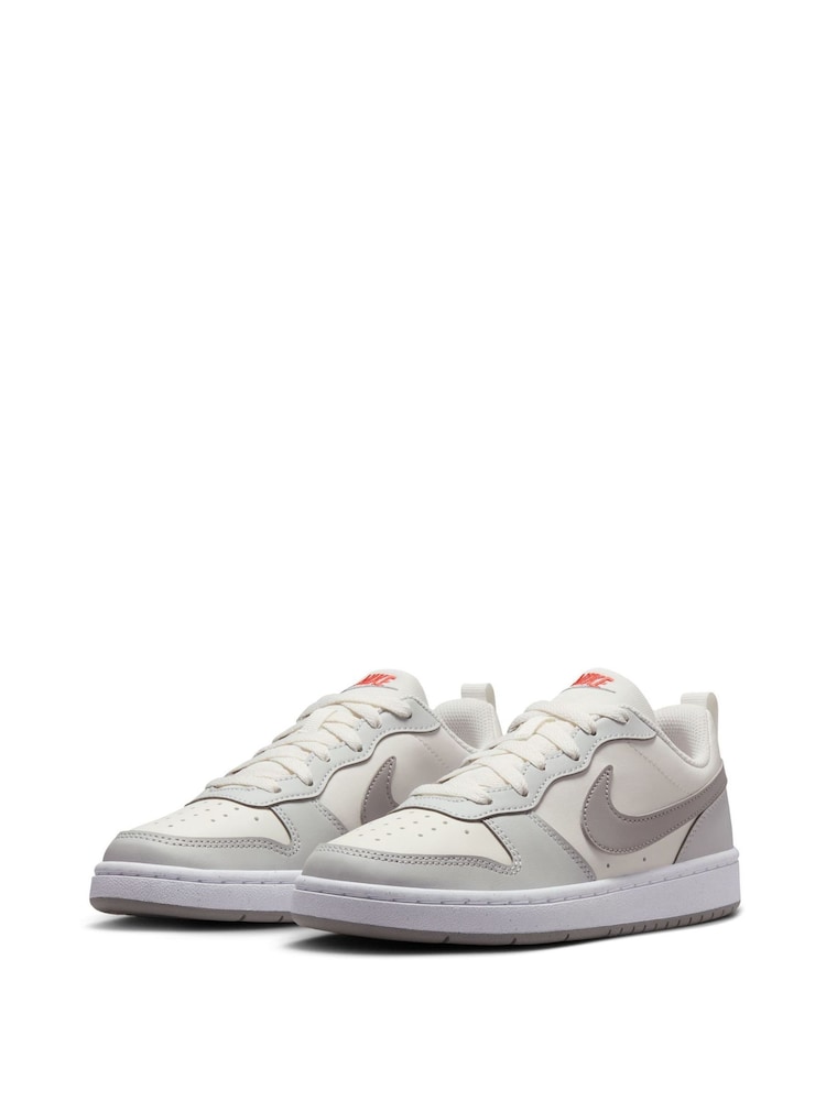 Gebroken wit grijs - Nike Youth Court Borough Low Recraft sneakers - Image 3 of 9