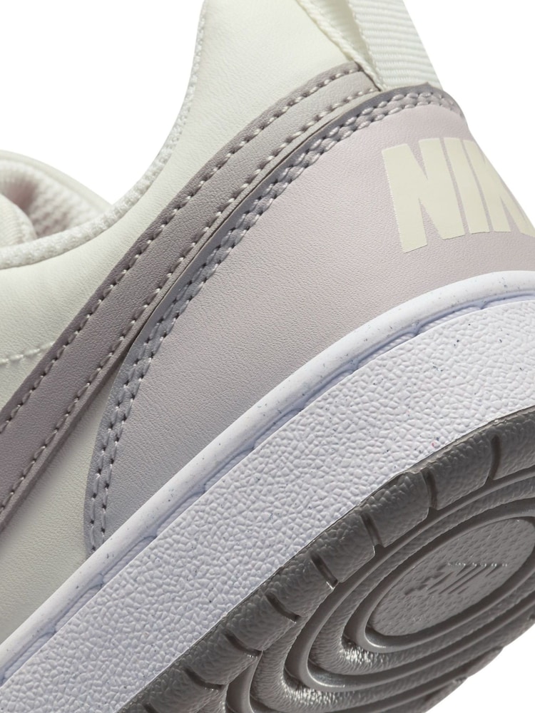 Nike Off White Grey Youth Court Borough Low Recraft Trainers - Image 9 of 9 Nike Off White Grey Youth Court Borough Low Recraft Trainers - Image 9 of 9