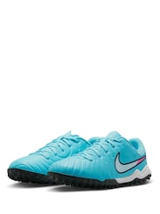 Nike Blue Kids Tiempo Legend 10 Academy Turf Football Boots - Image 5 of 10