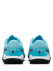 Nike Blue Kids Tiempo Legend 10 Academy Turf Football Boots - Image 6 of 10