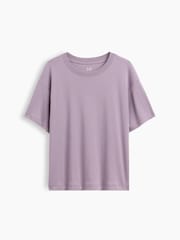 Gap Purple Supima® Cotton Relaxed T-Shirt - Image 5 of 5