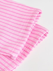 Pink Striped Baby Sleeveless Top and Trouser 2 Piece Set (0mths-2yrs) - Image 10 of 11