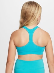 Nike Cactus Blue Dri-FIT Swoosh Support Bra - Image 2 of 5