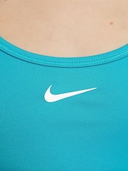 Nike Cactus Blue Dri-FIT Swoosh Support Bra - Image 4 of 5