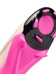 Розовый - Nike Adults Phantom 2 Club Pink Ground Football Boots - Image 11 of 11