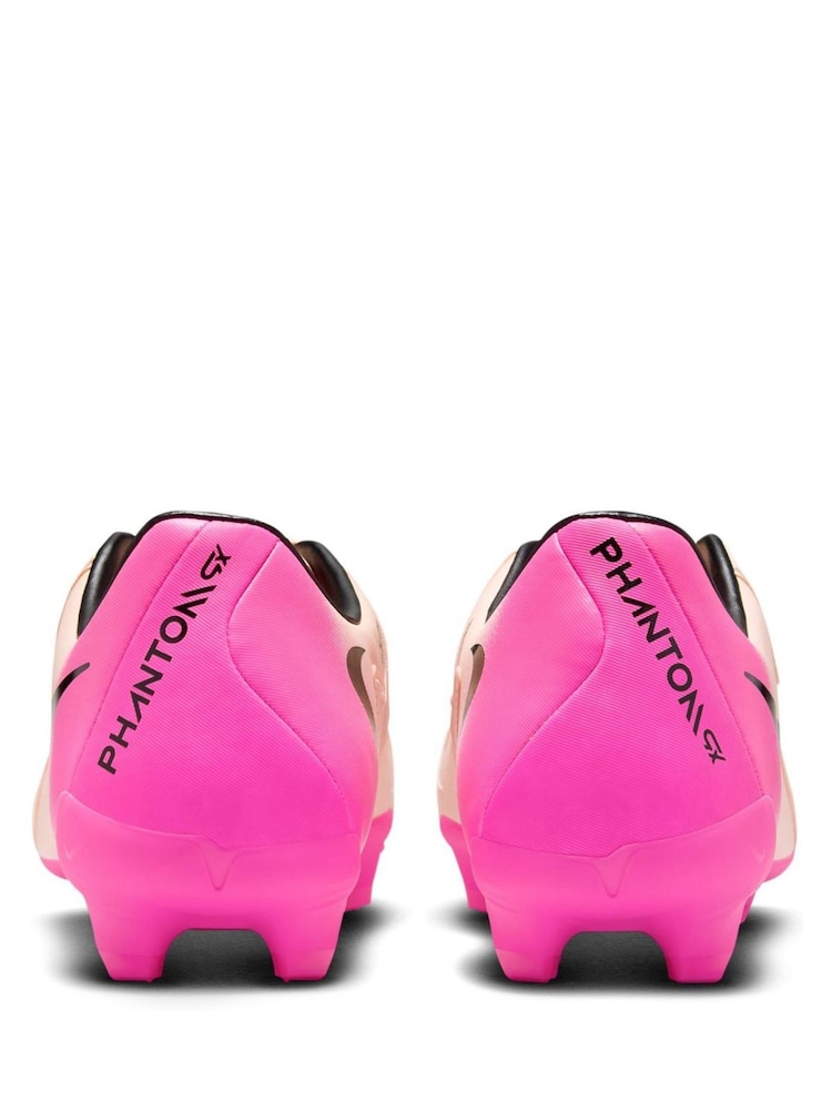 Nike Pink Adults Phantom 2 Club Pink Ground Football Boots - Image 6 of 11