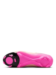 Розовый - Nike Adults Phantom 2 Club Pink Ground Football Boots - Image 8 of 11