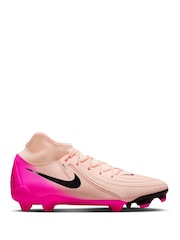 Розовый - Футбольные бутсы Nike Adults Phantom 2 Luna Academy Pink Ground - Image 1 of 11