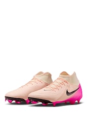 Розовый - Футбольные бутсы Nike Adults Phantom 2 Luna Academy Pink Ground - Image 5 of 11