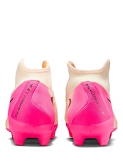 Розовый - Футбольные бутсы Nike Adults Phantom 2 Luna Academy Pink Ground - Image 6 of 11
