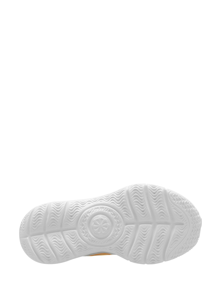Nike Grey Orange Junior Flex Runner 3 Trainers - Image 4 of 4