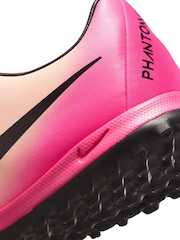Nike Pink Adults Phantom GX 2 Academy Turf Football Boots - Image 9 of 10