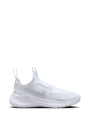 Nike White Junior Flex Runner 3 Trainers - Image 1 of 11