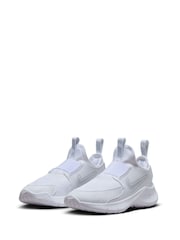 Nike White Junior Flex Runner 3 Trainers - Image 2 of 11
