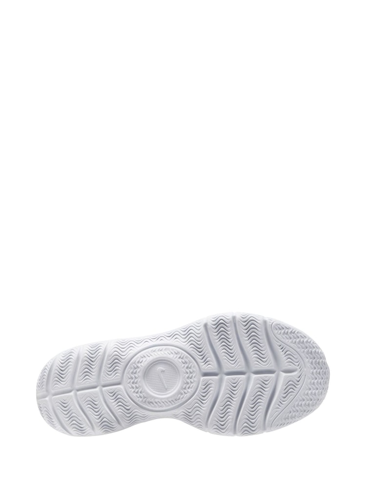 Nike Grey Orange Youth Flex Runner 3 Trainers - Image 4 of 4