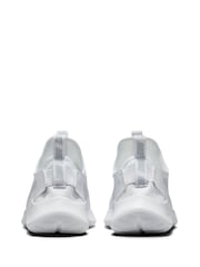 Nike White Youth Flex Runner 3 Trainers - Image 8 of 11