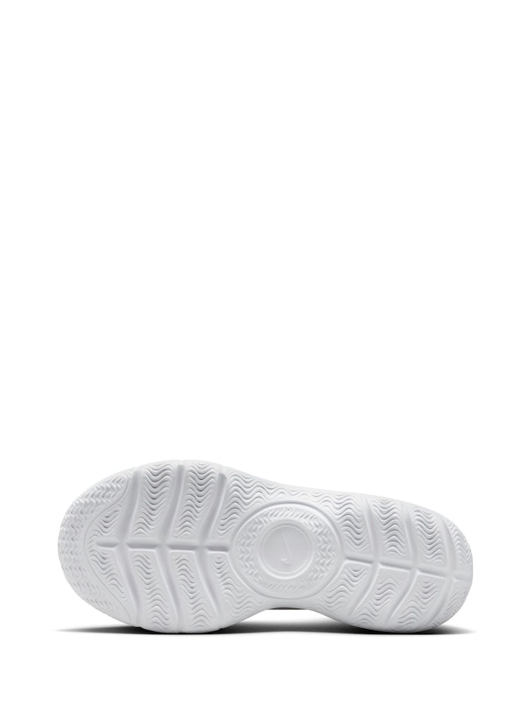 Nike White Youth Flex Runner 3 Trainers - Image 9 of 11