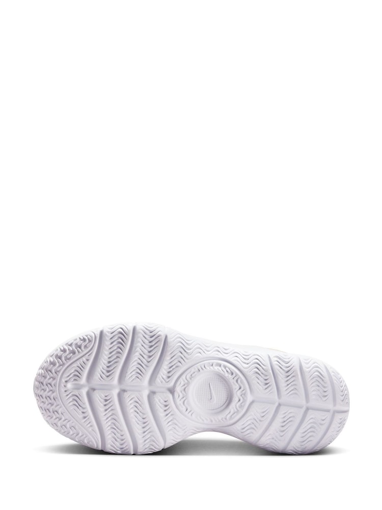Orange blanc - Baskets Nike Junior Flex de running 3
 - Image 8 of 11