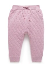 Roz - Pantaloni de sport matlasate Purebaby - Image 1 of 4