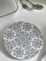 Blue Moroccan Tile Print Trivet - Image 2 of 3