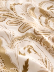 écru - Chemisier manches longues en jersey à col V - Image 6 de 6