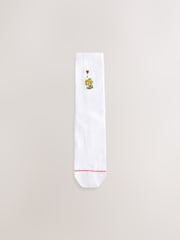 Snoopy Ribbed Sport Ankle Socks 3 Pack With Arch Support - Image 3 of 6