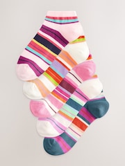 Rayas intensas multicolor - Pack de 5 pares de calcetines deportivos - Imagen 1 de 6
