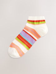 Rayas intensas multicolor - Pack de 5 pares de calcetines deportivos - Imagen 5 de 6