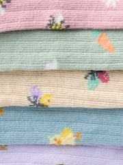 Spring Animals Trainer Socks 5 Pack - Image 7 of 8