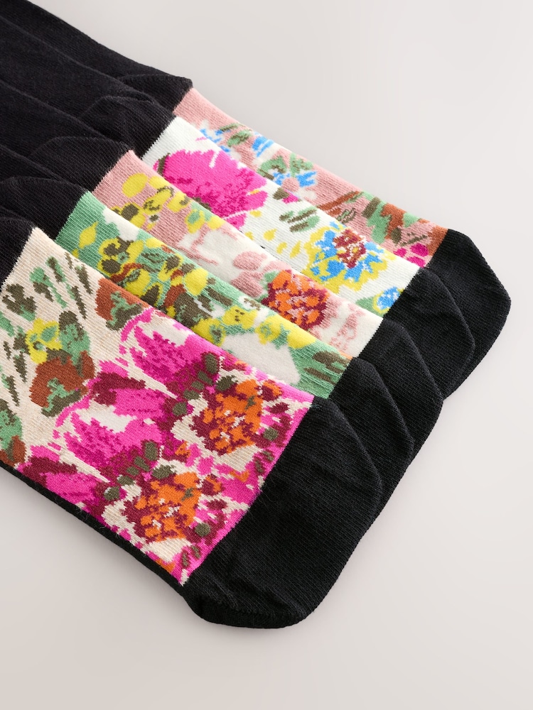 Floral bonito - Pack de 5 pares de calcetines tobilleros con detalle en la planta - Imagen 8 de 8 Floral bonito - Pack de 5 pares de calcetines tobilleros con detalle en la planta - Imagen 8 de 8
