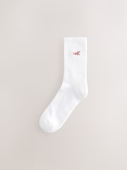 self. Gerippte, gepolsterte Sportsocken im 2er-Pack mit Fußgewölbestütze - Bild 3 von 3